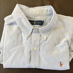 Ralph Lauren Men's Sky Blue Button Down Shirt
